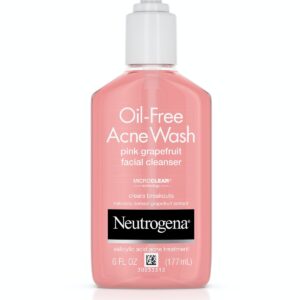 Neutrogena Oil Free Acne Wash Pink Grapefruit Facial Cleanser - 177ml