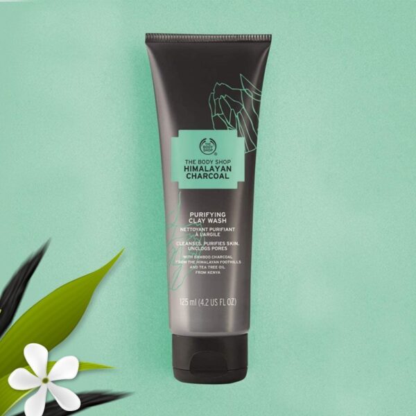 The Body Shop Himalayan Charcoal Purifying Clay Wash (125ml)