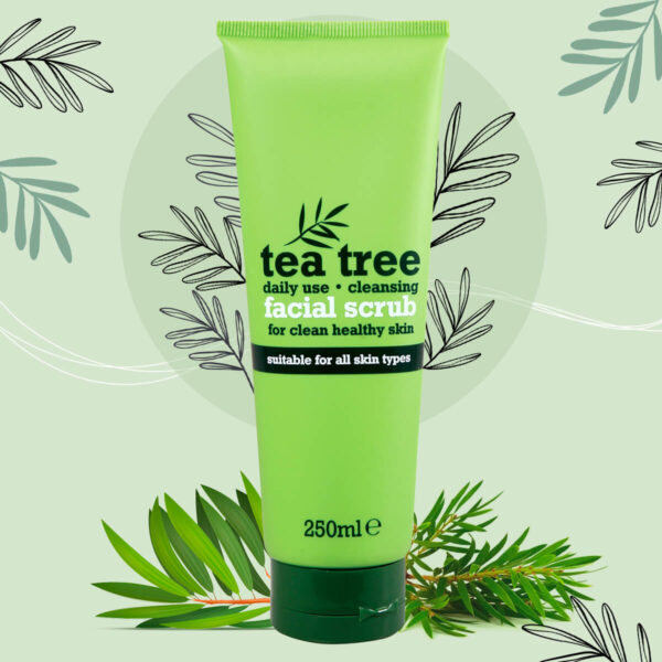 Xpel Tea Tree Daily Use Cleansing Facial Scrub - 250 ml