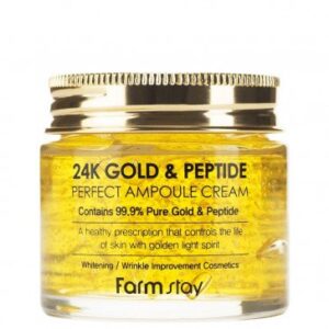 Farm Stay 24K Gold & Peptide Perfect Ampoule Cream- 80g
