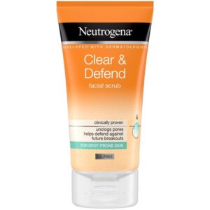 Neutrogena Clear & Defend Facial Scrub - 150 ml