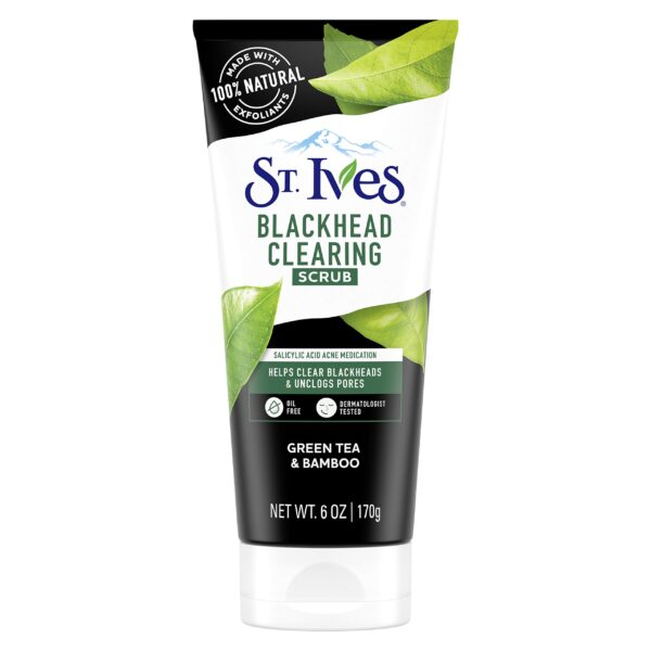 St.Ives Black Head Clearing Green Tea Scrub -150 ml