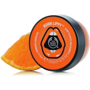 The Body Shop Born Lippy Pot Lip Balm – Satsuma Shimmer - 10 ml