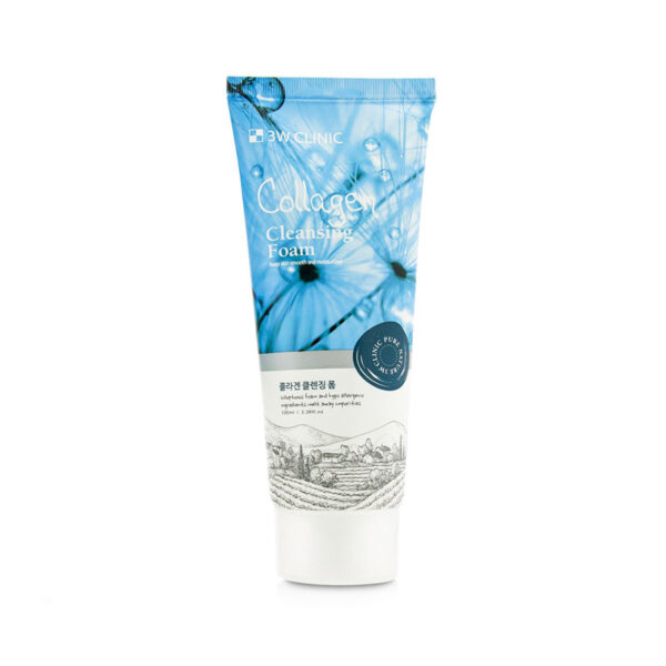 3w clinic collagen foam cleanser