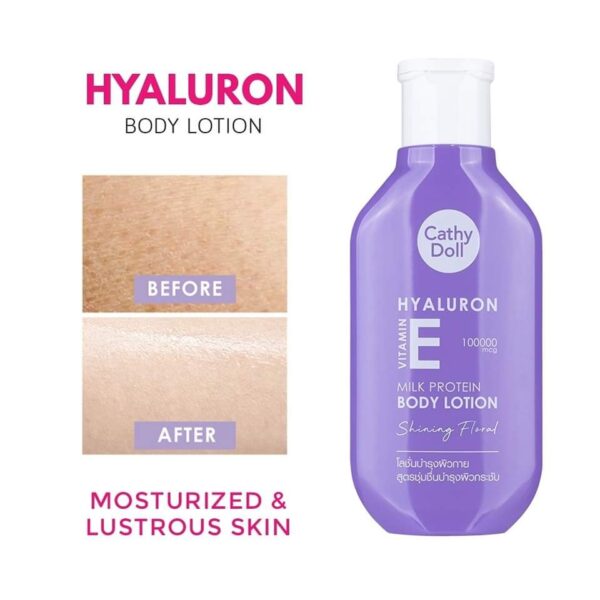 CATHY DOLL Hyaluron Vitamin E Milk Protein Body Lotion - 150 ml