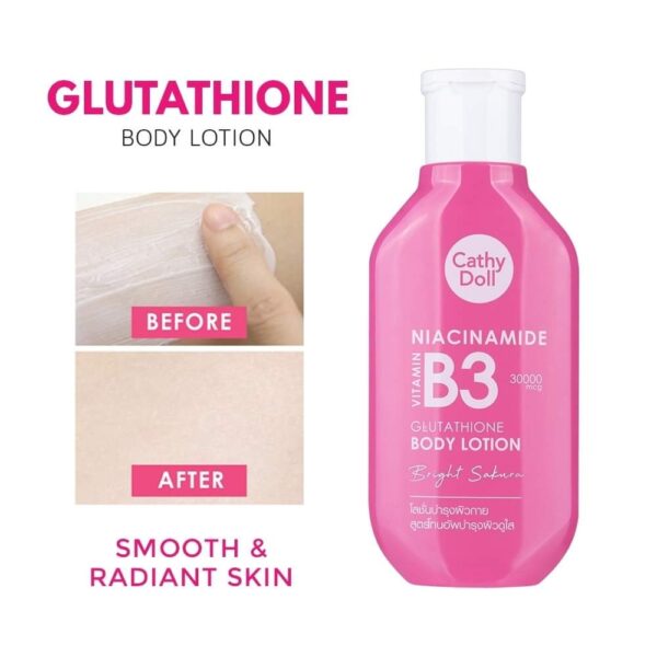 CATHY DOLL Niacinamide Vitamin B3 Glutathione Body Lotion - 150 ml