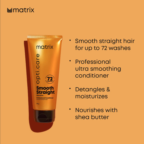 Matrix Opti Care Smooth Straight Professional Conditioner - 98 gm